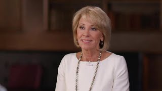 Betsy DeVos pushes back against criticism over quot60 Minutesquot interview [upl. by Sang]