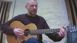 Irish Bouzouki Lesson 1  advanced chord progression [upl. by Namyl]