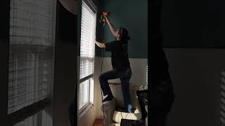 DIY OfficePlayroom Makeover Part 4 Replacing Windowsills amp Installing All New Trim diyprojects [upl. by Ama]