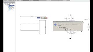 Dimension Design vs Sketch Dimensions in Alibre Design Legacy Interface [upl. by Medardas]