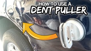 How to Use A Dent Puller [upl. by Faunia]