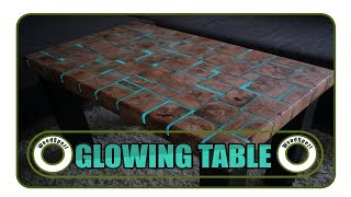 Glowing Table  Leuchtender Tisch DIY [upl. by Melc]