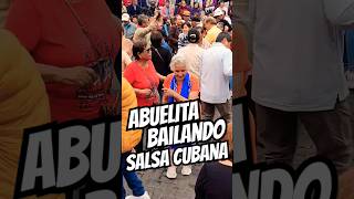 Abuelita Bailando Salsa Cubana en Lima Perú 2024 [upl. by Latrell]