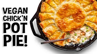 VEGAN Chicken Pot Pie COMFORT FOOD at its FINEST [upl. by Ardek]