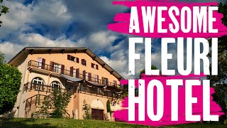 Incredible Accommodation Massif du Vercors  Le Castel Fleuri Hotel Review  France [upl. by Phelps363]