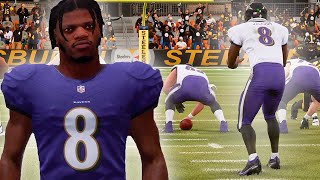 LAMAR JACKSON AND THE RAVENS ARE THE TEAM TO USE IN MADDEN 25  MADDEN 25 ONLINE GAMEPLAY [upl. by Althea]