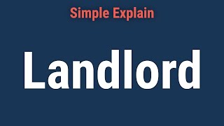 Landlord Duties Responsibilities and Rights [upl. by Mayne]