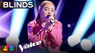 SixteenYearOld with Angelic Voice Sings Duncan Laurences quotArcadequot  The Voice Blind Auditions [upl. by Etteuqaj]