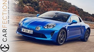 NEW Alpine A110 Better Than A Porsche Cayman  Carfection [upl. by Aenyl]