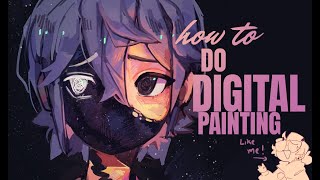 How to do digital painting [upl. by Worth]