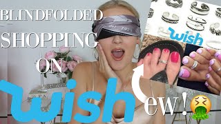 I WENT BLINDFOLDED SHOPPING ON WISH [upl. by Soalokcin]