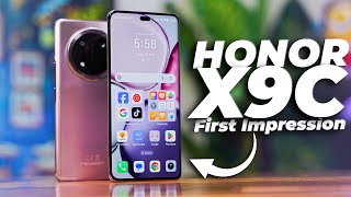 Honor X9c First Impressions Tough yet Elegant Superb 6600mAh battery [upl. by Eikcaj]