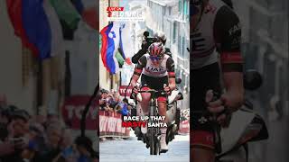 The Strade Bianche climb that nearly broke Wout van Aert Saturday live for our viewers in Canada [upl. by Summer]