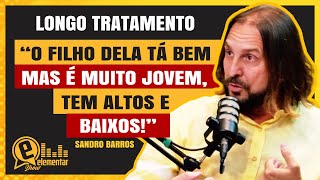 O FILHO DE ANTÔNIA FONTENELLE E SUA LUTA CONTRA O VÍCIO  SANDRO BARROS cortes cortespodcast [upl. by Janice]