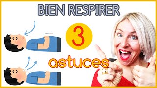 Comment BIEN RESPIRER 3 ASTUCES PUISSANTES pour une RESPIRATION DIAPHRAGMATIQUE optimale [upl. by Adnovoj]