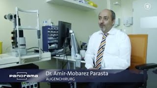 ARD Panorama über Augenlaserketten  Interview mit Drmed AmirMobarez Parasta  MUNICH EYE [upl. by Candra]