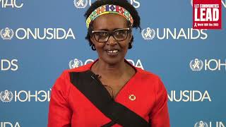 Winnie Byanyima World AIDS Day message Russian subtitles [upl. by Athalee]