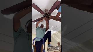 Orient subairis underlight fan installationElectricaltech electrican ytshorts [upl. by Eenhat]