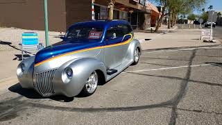 Hot Rod Show Invasion on Main Street Havasu Deuces Day 2021 Lake Havasu City 3 [upl. by Syramad758]