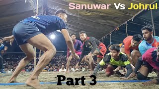 New Kabaddi Khela 2024  Sanuwar Vs Johrul  Part 3  SR Traveller Vlogs  Goto Khela video [upl. by Novyad]