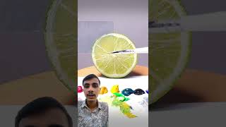 How to Paint Lime Slice Illusion Art art drawing illusion shorts youtubeshorts [upl. by Harmaning837]