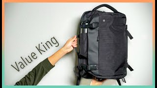 Tomtoc Travel Backpack 40L review  the BEST travel bag under 100 and its not close [upl. by Airamasor561]