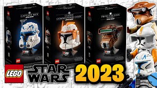 LEGO Star Wars 2023 Helmets OFFICIALLY Revealed [upl. by Nor]