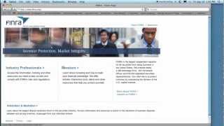 FINRA Broker Check Tutorial by Moulton amp Arney LLP [upl. by Viva]