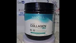 Neocell Super Collagen plus 20g 20 serving neocell collagen antiaging skinhydratation wrinkles [upl. by Essirehs646]