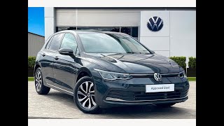 Approved Used Volkswagen Golf 8 Active 10 TSI 110PS  Oldham Volkswagen [upl. by Nnylrefinnej]