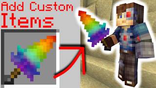 Adding Custom Items in Minecraft 121 Datapack Tutorial [upl. by Darryn]