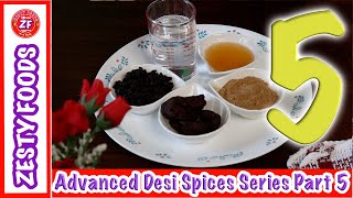 Desi Spices Part 5  Desi Masalajat Part 5  Zesty Foods with MJM  ZF [upl. by Tessi]