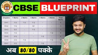 CBSE 2024 Board Blueprint 😍Question Paper Design Class 10 Maths Chapter Wise Marks Class 10 Maths [upl. by Ryley]