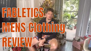 Fabletics Men Shorts And Tee Review [upl. by Aznola]