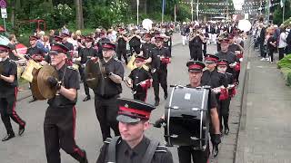 Schützenfest 2024 Neuss Grefrath 2Mai 2024 Der Aufmarsch zur Königsparade [upl. by Moreville]