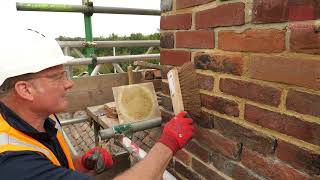 Repairing your brick chimney Part 3 Repointing [upl. by Aicen]