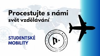 Studentské mobility ✈️ Procestujte s námi svět vzdělávání Erasmus Inter [upl. by Eronaele]