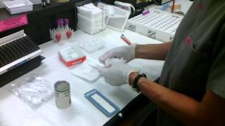 Microhematocrit demo [upl. by Arag]