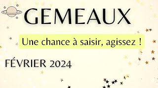 GEMEAUX  FEVRIER 2024  CONCRETISATION  Un projet se réalise enfinsuivez le mouvement [upl. by Gusba]