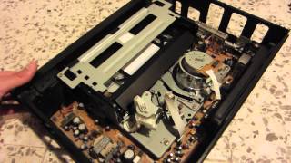 Repairing a Sharp videocassette recorder stuck tape [upl. by Yesnil67]