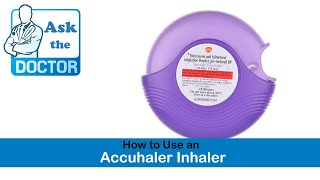 How to use an Accuhaler Inhaler [upl. by Leahcam]