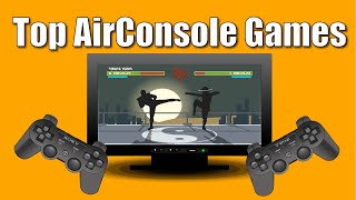 AirConsole Gameplay  How to Use  Best Free Games in 2022 [upl. by Sivie]