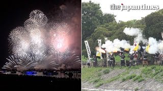 Tokyo Fireworks Festival Edomode [upl. by Demodena]