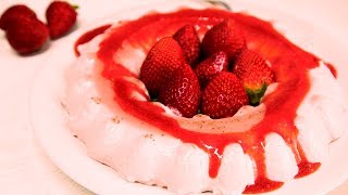 Panna Cotta de fresa Strawberry Panna Cotta Recipe [upl. by Olegnaed46]