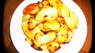 Crunchy Roast Potatoes amp Parsnips [upl. by Ilrahc]