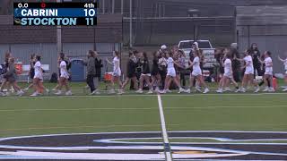 Womens Lacrosse vs Cabrini [upl. by Burlie]