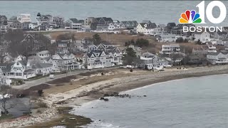 Coastal communities brace for impact of noreaster [upl. by Fern]