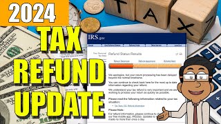 Tax Refund Update 2024  IRS Delays Transcript Codes ID Verification Schedule and Filing Tips [upl. by Hinze519]