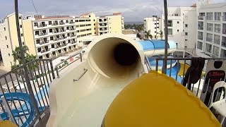 Black Hole Rafting Water Slide at Anastasia Aquamania [upl. by Monjo]