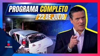 Noticias con Francisco Zea  Programa completo 22 de julio de 2024 [upl. by Eniamej]